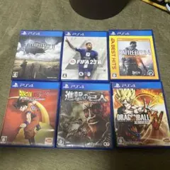 PS4 ゲームソフト 6本セット
