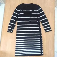 rag & bone ボーダー ワンピース 七分袖
