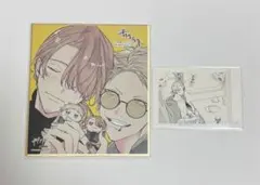 ギヴン展 ENCORE 入場特典 色紙 梶秋彦 中山春樹