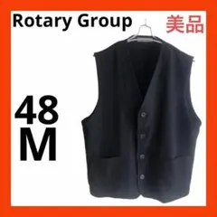 （美品）ROTARY GROUP ベスト　M ロータリーグループ ミドル　シニア