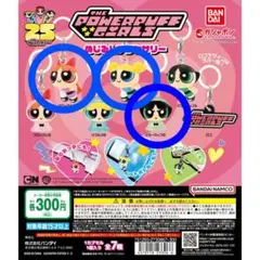 【パワーパフガールズ】ガチャ　めじるしアクセサリー