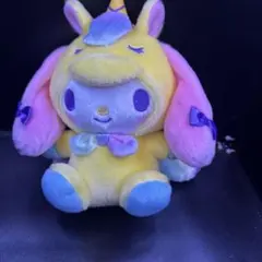 う*ひ様 マイメロディ　ぬいぐるみ　カラフルユニコーン