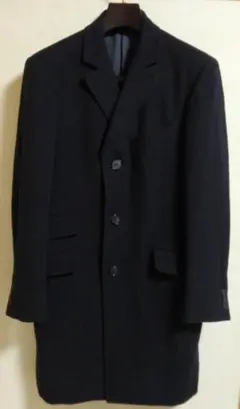 ISAIA ネイビー チェスターコート やっぱり王道（惚）ISAIA（イザイア）チェスターフィールド