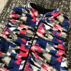 Champion フリースジャケット 120サイズ カモフラージュ