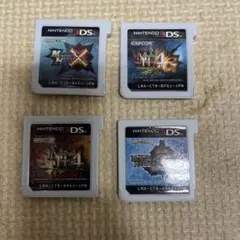 モンスターハンターシリーズ 4本セット