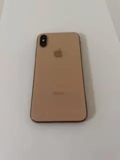 iPhone Xs ゴールド 本体 64GB バッテリー最大容量77%