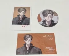 ビーメイ　雨鬼籠 AGF 缶バッジ　インスタントフォト風カード