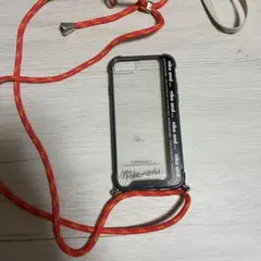 niko and... ストラップ付き透明iPhoneケース