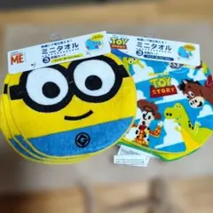 ミニオン・トイ・ストーリー ミニタオル 6枚セット