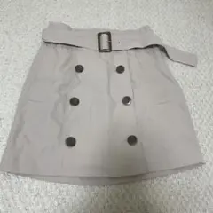 SNIDEL ベルト付きミニスカート