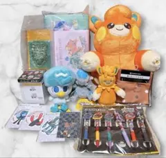 【14点セット】 ポケモン グッズ まとめ売り ぬいぐるみ レジャーシート