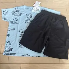 スヌーピー　半袖　ハーフパンツ　130 ◎1点限りのサムネイル