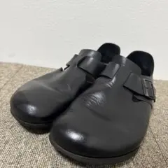 【未使用級】ビルケンシュトック　ロンドン サンダル　ブラック　スムース　黒　42 BIRKENSTOCK ビルケンシュトック LONDON（ロンドン）ユニ