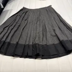 SPORTMAX グレー プリーツスカート 36のサムネイル