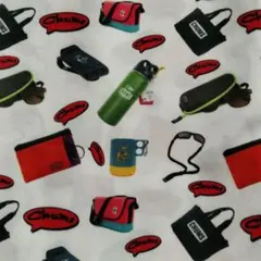 Chums プリント 綿生地