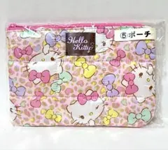 未使用！　Hello Kitty キルティングポーチ　サンリオ　キティ　即購入可
