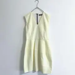 YOKO CHAN フレンチスリーブコクーンワンピース ヨーコチャン