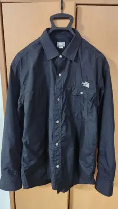 THE NORTH FACE 長袖シャツ　ノースフェイス ヌプシシャツ 黒 02