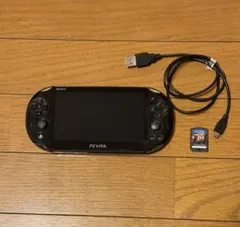 PS Vita 本体 ブラック USBケーブル付き