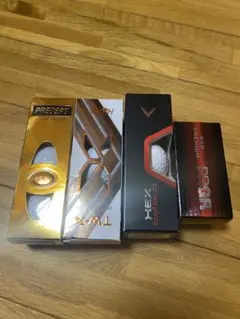 新品未使用　ゴルフボールセットまとめ売り