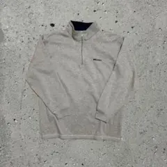 kappa ハーフジップ ワンポイントロゴ 古着 ヴィンテージ
