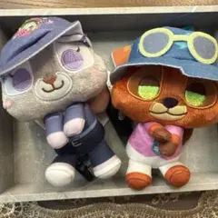 ズートピア2 &youマスコット　2個　ジュディ　ニック　マスコット