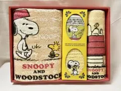 新品 スヌーピータオルセット