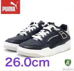 PUMAスニーカー ￼￼￼メンズ 26ブラック 合皮