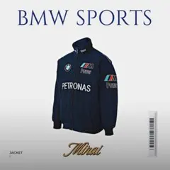 新品未使用 BMW WILL LAMS 刺繍 中綿 F1レーシングジャケット 新品未使用 BMW WILL LAMS 刺繍 中綿 F1レーシングジャケット M