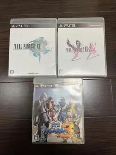 FINAL FANTASY XII Xll-2 BASARA3 3本セット