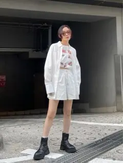 2025AW完売／SYNTHETIC LEATHER MINI SKIRT - メルカリ