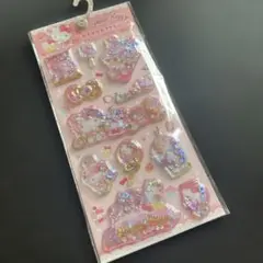 Hello Kitty ぷくぷくキラキラカプセルシール