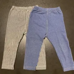 UNIQLO レギンス 10部丈 80サイズ 2枚セット
