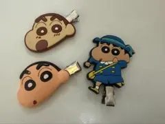 クレヨンしんちゃん　ヘアクリップ