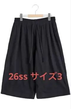 26ss comoli コモリ　コットンメッシュショートパンツ　3のサムネイル