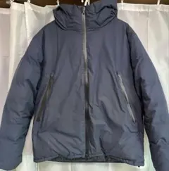 MUJI LAB 撥水ダウンジャケット サイズL ネイビー　ムジラボ　無印良品