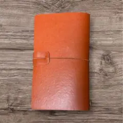 複数割有⭐︎断捨離⭐︎トラベラーズノート　レギュラーサイズ　合皮