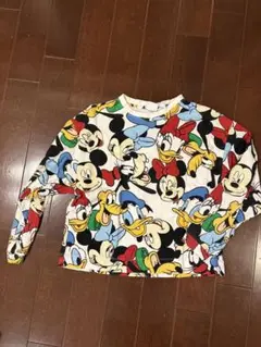 ディズニーキャラクター長袖Tシャツ
