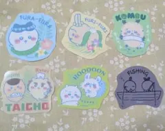 映画ちいかわ ダイカットステッカー付きグミ 6枚セット