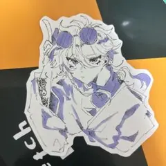 手描きイラスト オリジナルキャラクター　原画