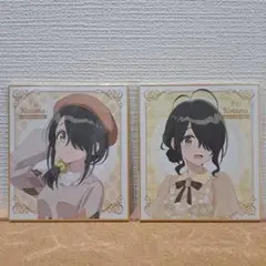紫雲寺家の子供たち　ことの　バースデー　色紙　私服　ドレス　くじ引き堂