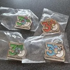 ポケモン 30周年 メタルチャームマスコット