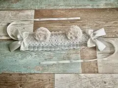 ロリィタ　ヘッドドレス　くま　耳付き