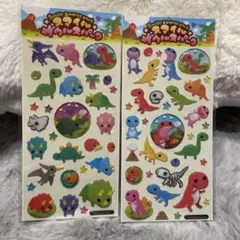 恐竜シール⭐︎スマイルサウルスパーク