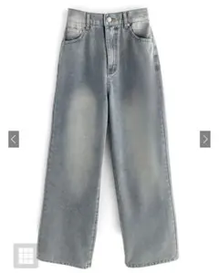 GRL ブリーチ加工デニムパンツ cu470