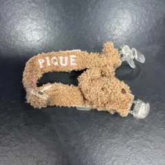 gelato pique ベビー マルチクリップ ブラウン