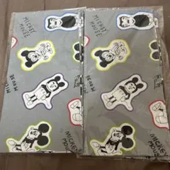 嵐を旅する展覧会　ハンカチ 　2枚セット　ふディズニー バンダナ ミッキー