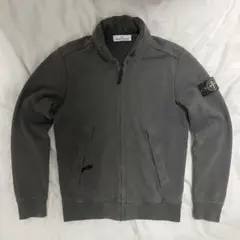 【正規品】STONE ISLANDジップパーカー　グレーSのサムネイル