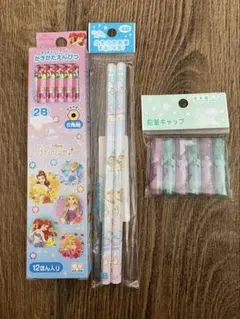 鉛筆 キャップ ディズニー すみっコぐらし サンリオ 2B 4B 新品セット