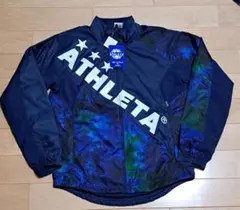 ATHLETA ウィンドブレーカー ネイビー/グリーン